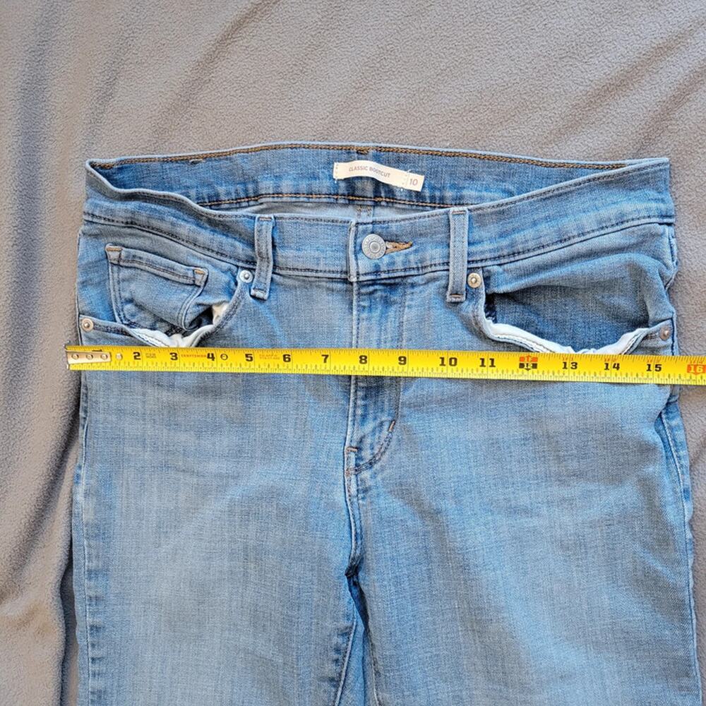 Levis Classic Bootcut Jeans Womens Size 10 Medium Wash Cotton Blend Denim - Picture 4 of 11